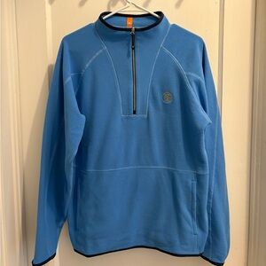 Peter Millar East Lake Member Only Quarter Zip Fleece Sweatshirt